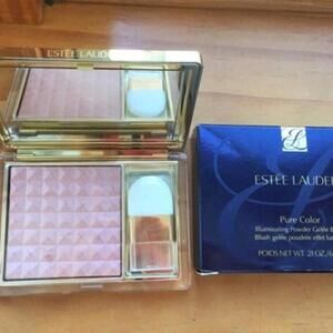 NIB Estée Lauder Pure Color Illuminating Blush 04 Crystal Baby LE Highlighter